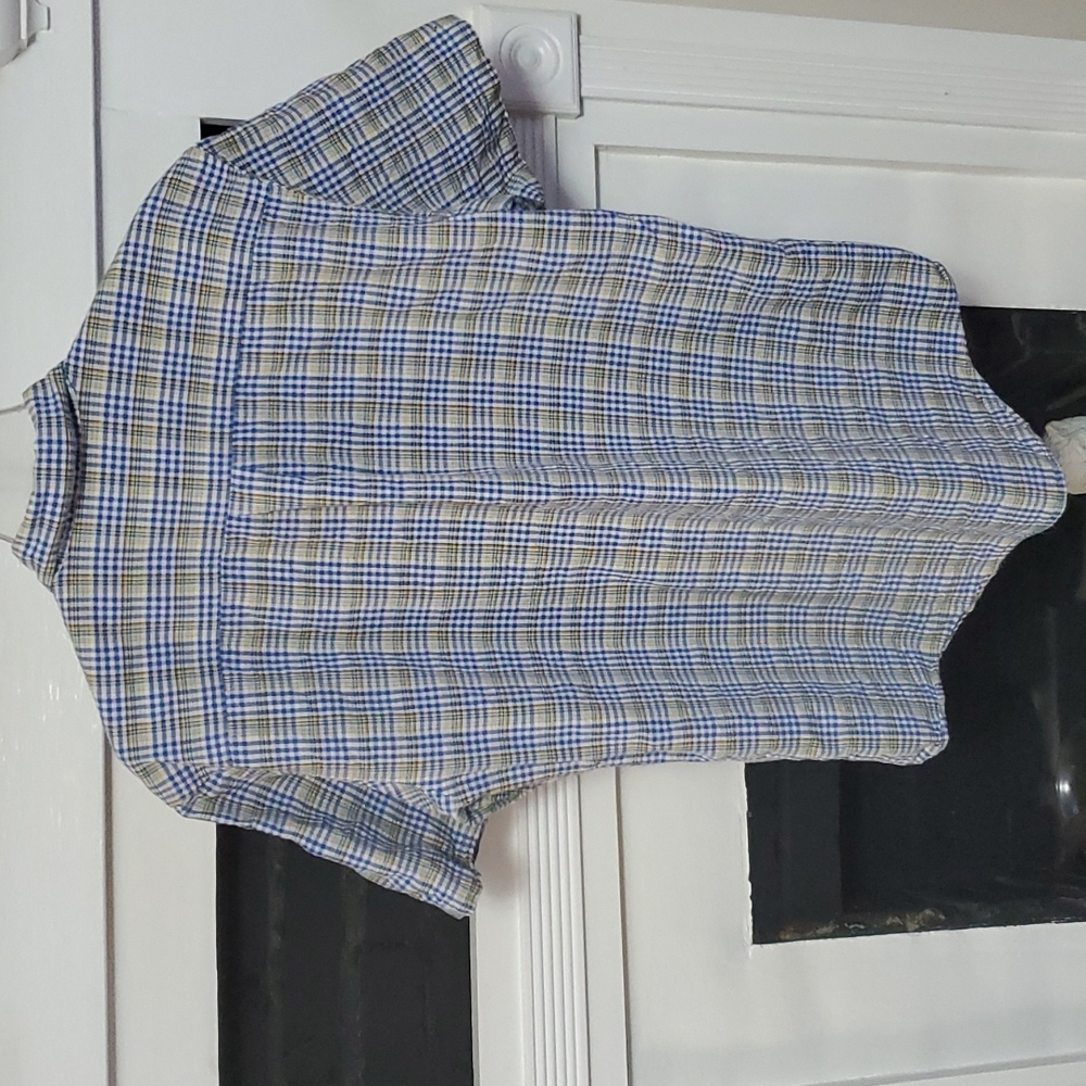 Alan Flusser short sleeve shirt - Picture 6 of 7